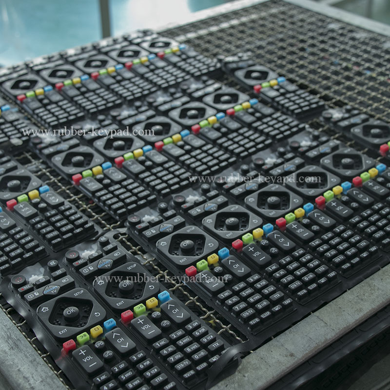 Remote Control Rubber Keyboard Teclado de goma con control remoto