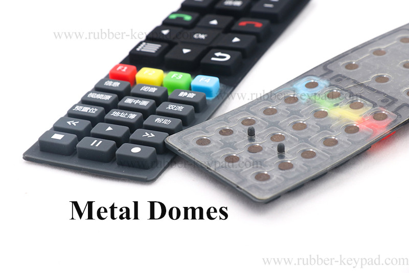 interruptores de botones de goma