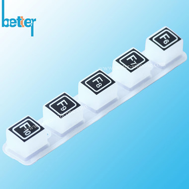 Teclado de silicona para corte por l&aacute;ser