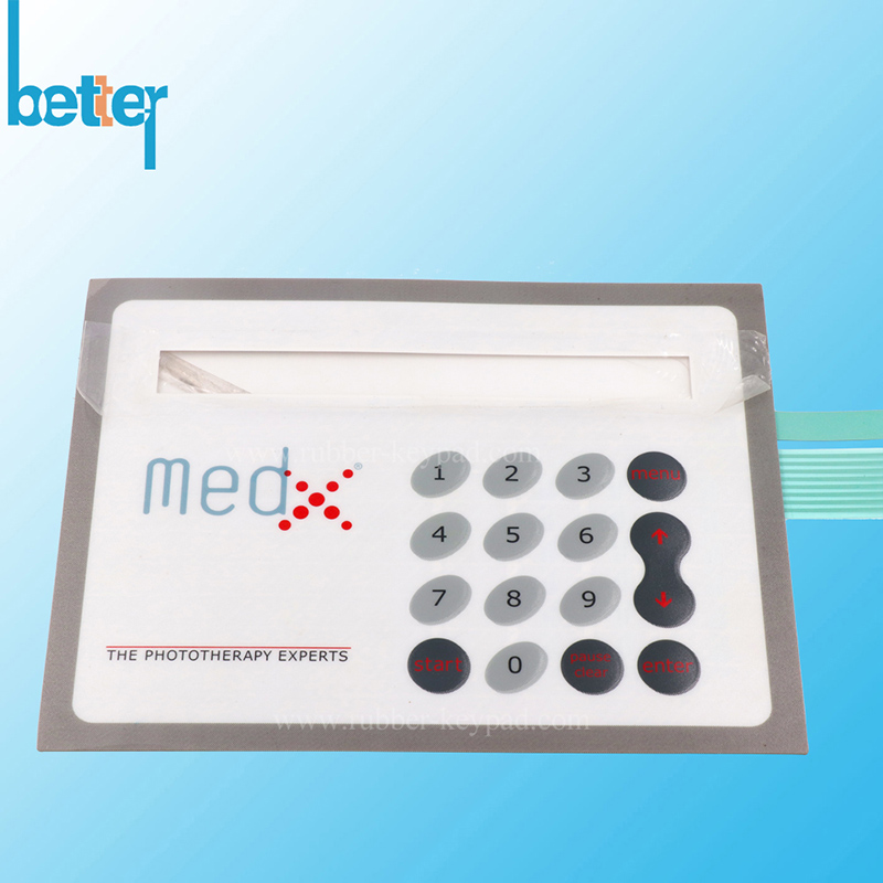 Teclado / teclado con interruptor de membrana de cúpula metálica