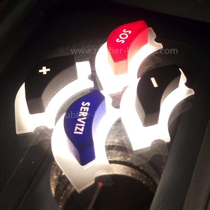 Laser Silicone Button Botón de silicona láser