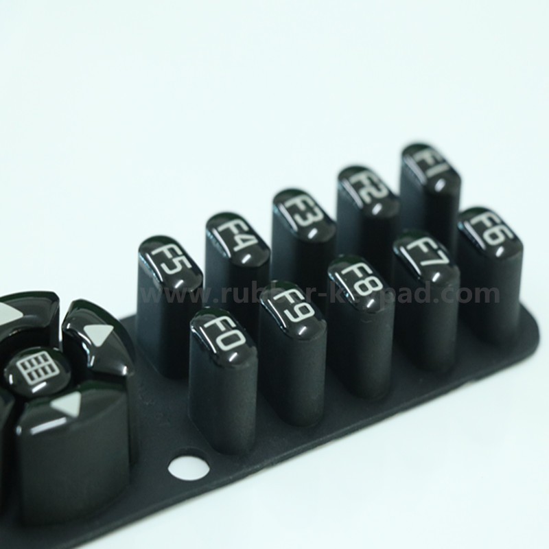elastic rubber epoxy keypad teclado epoxi de goma elástica