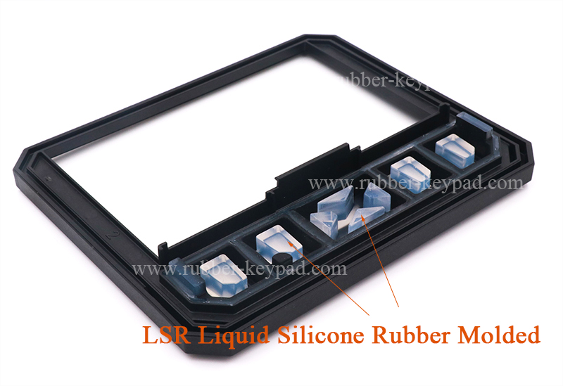 Teclado de goma LSR