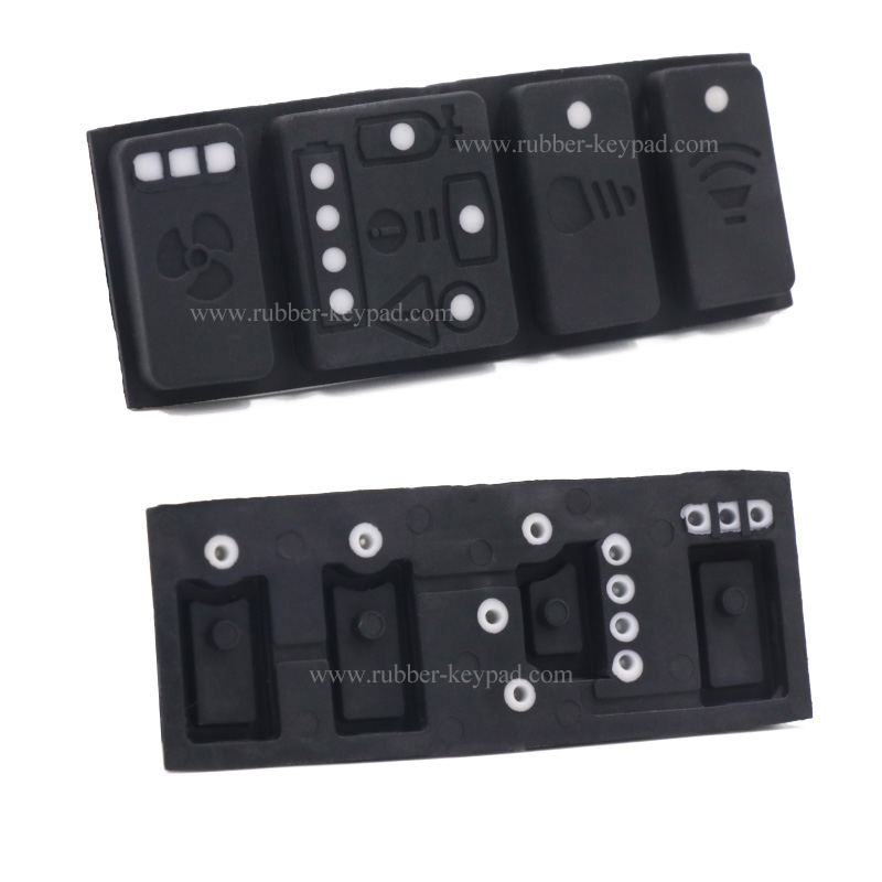 teclado de goma de silicona TPV