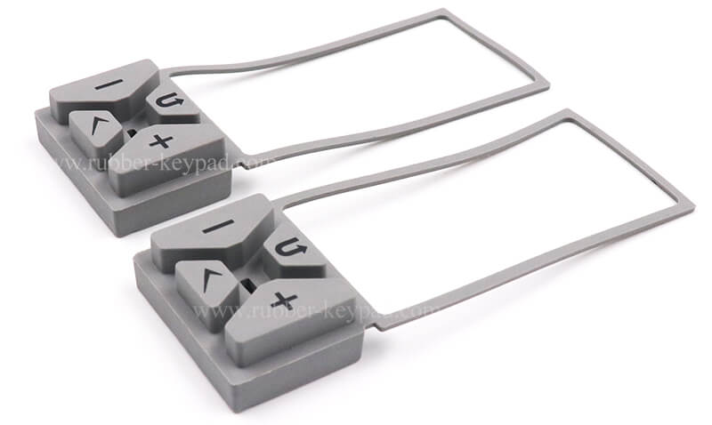 Teclado de goma fluorosilicona FVMQ