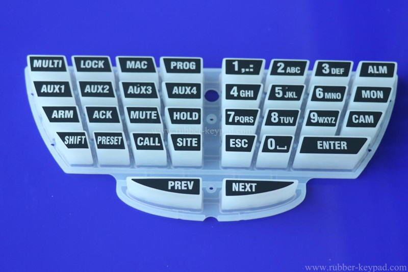 Printing Rubber Keypad Impresión de teclado de goma