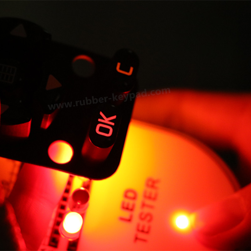 Teclado epoxi con l&aacute;ser