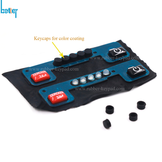 Teclado y teclados de membrana de botón de silicona