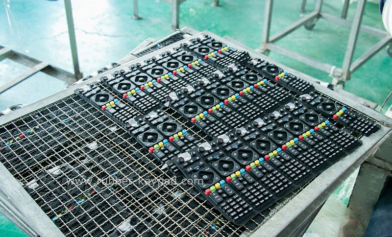 Teclado de goma para control de TV