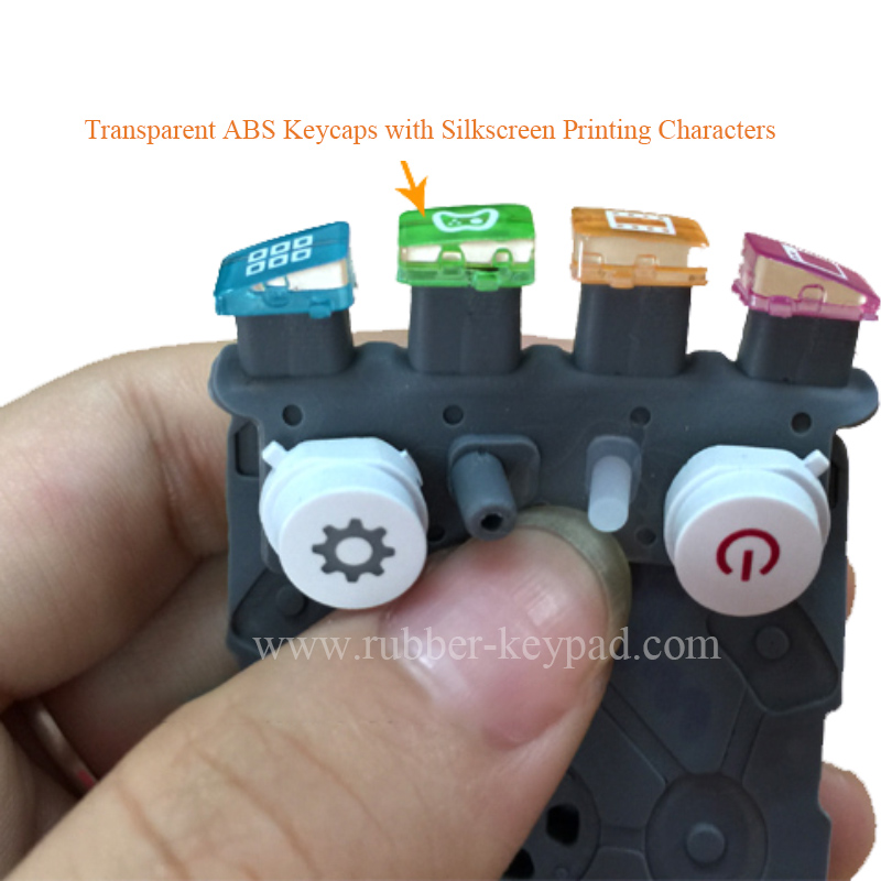 Teclado de pl&aacute;stico ABS