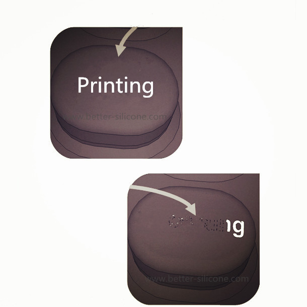 Rubber Keypad Silk Screen Printing Serigrafía con teclado de goma