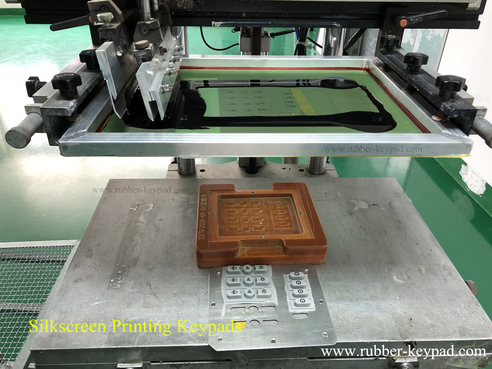 Botones de silicona impresos