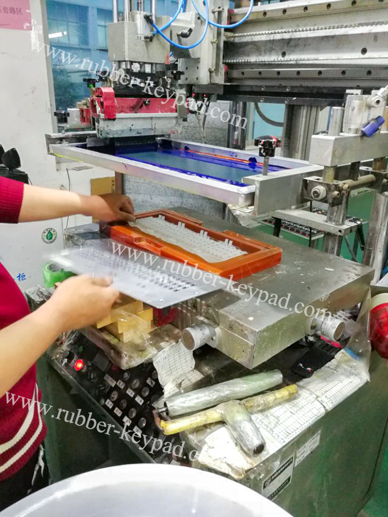 proceso de fabricaci&oacute;n del teclado de serigraf&iacute;a