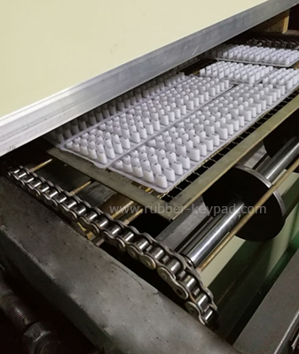 Teclado de goma personalizado