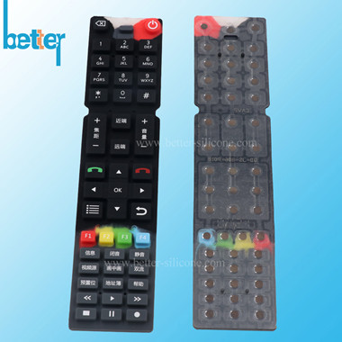 Teclado de membrana de silicona