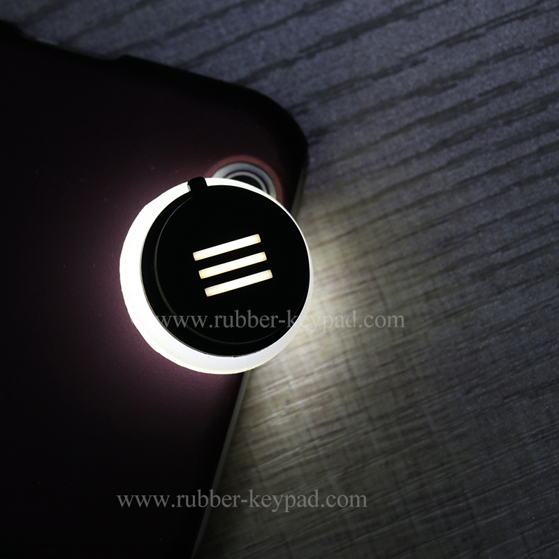 Teclado l&aacute;ser grabado