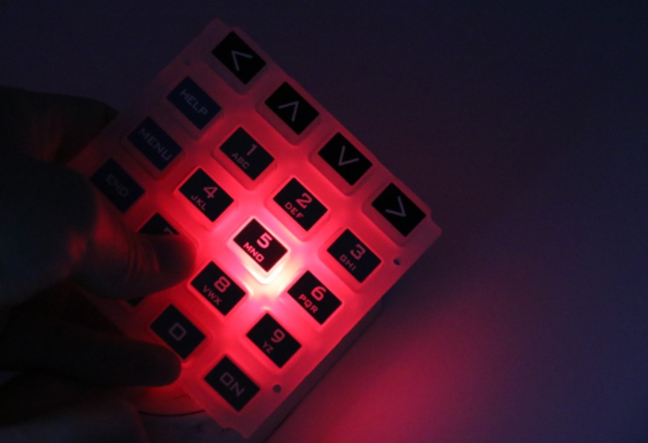 bot&oacute;n de goma de silicona