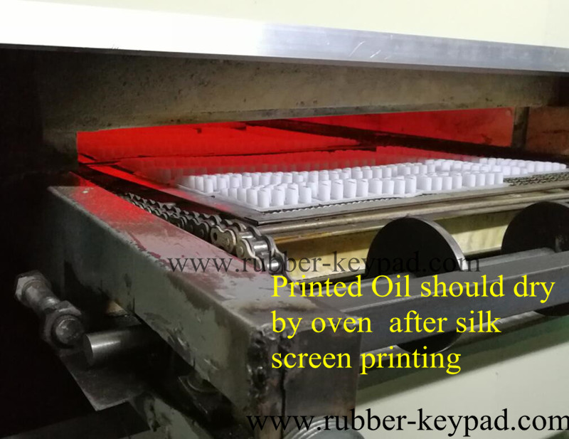 Impresi&oacute;n de teclado de silicona