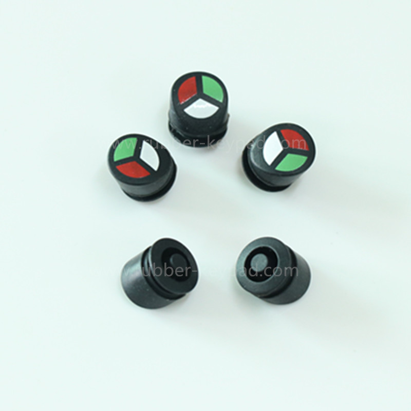 Bot&oacute;n &uacute;nico de silicona de goma