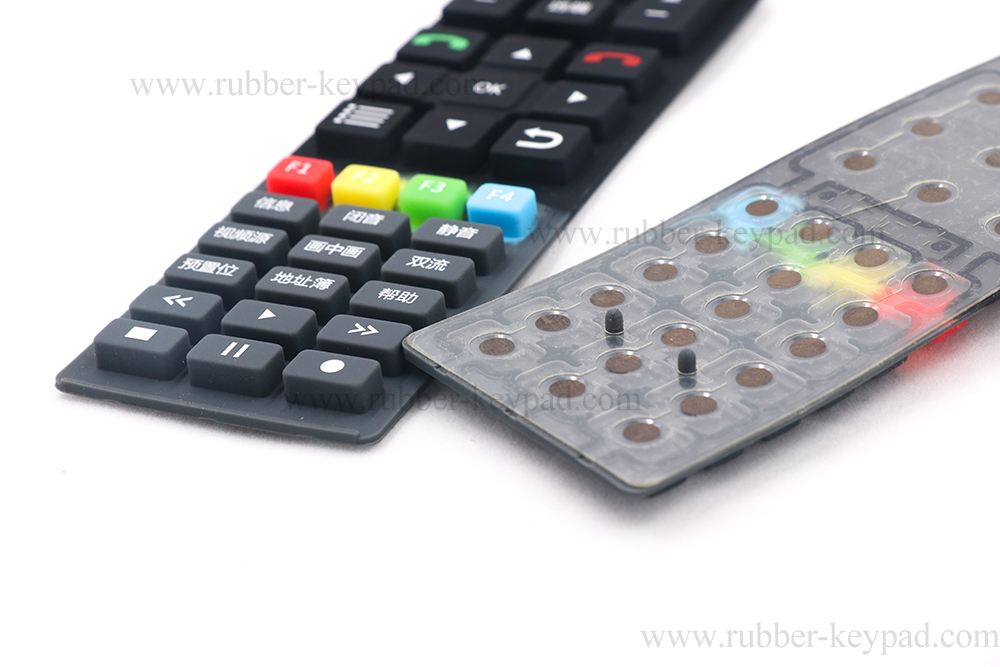 teclado de c&uacute;pula de metal