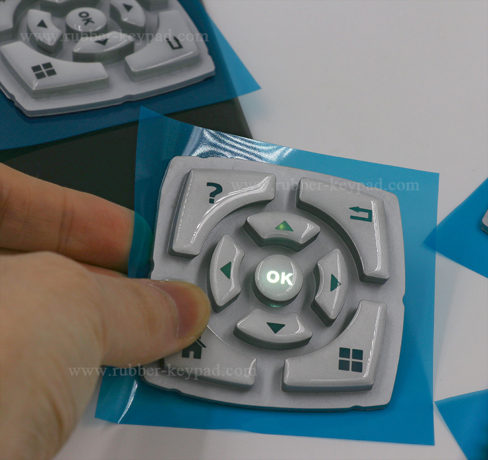 bot&oacute;n autoadhesivo recubierto de epoxi