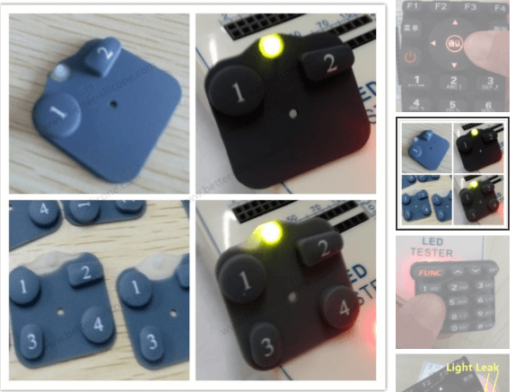 Teclado retroiluminado con revestimiento de PU