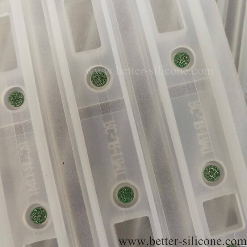 Teclado de goma con almohadilla de n&iacute;quel