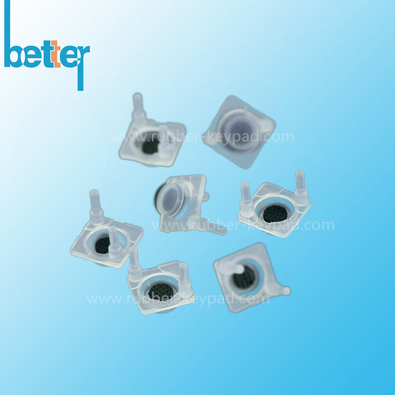 Rubber Single Button Botón individual de goma