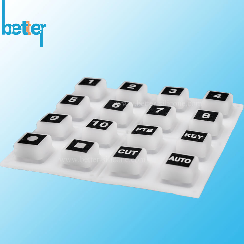 Teclado de silicio 4x4