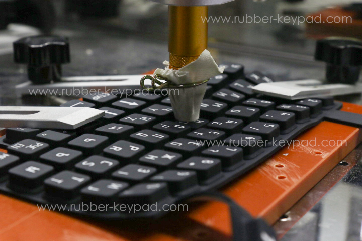 piel protectora de teclado de goma