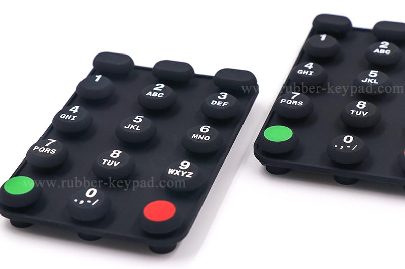 Bot&oacute;n de fluorosilicona FVMQ