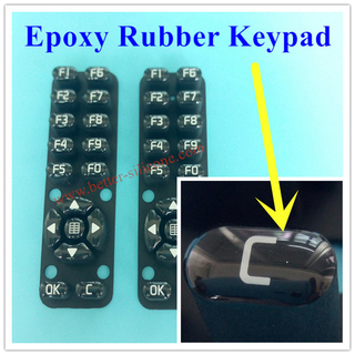Teclado de epoxi de goma de silicona elastómero