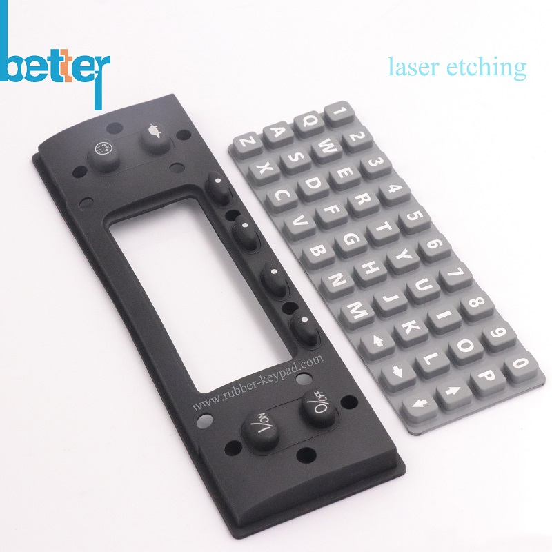 Teclado de goma l&aacute;ser 1