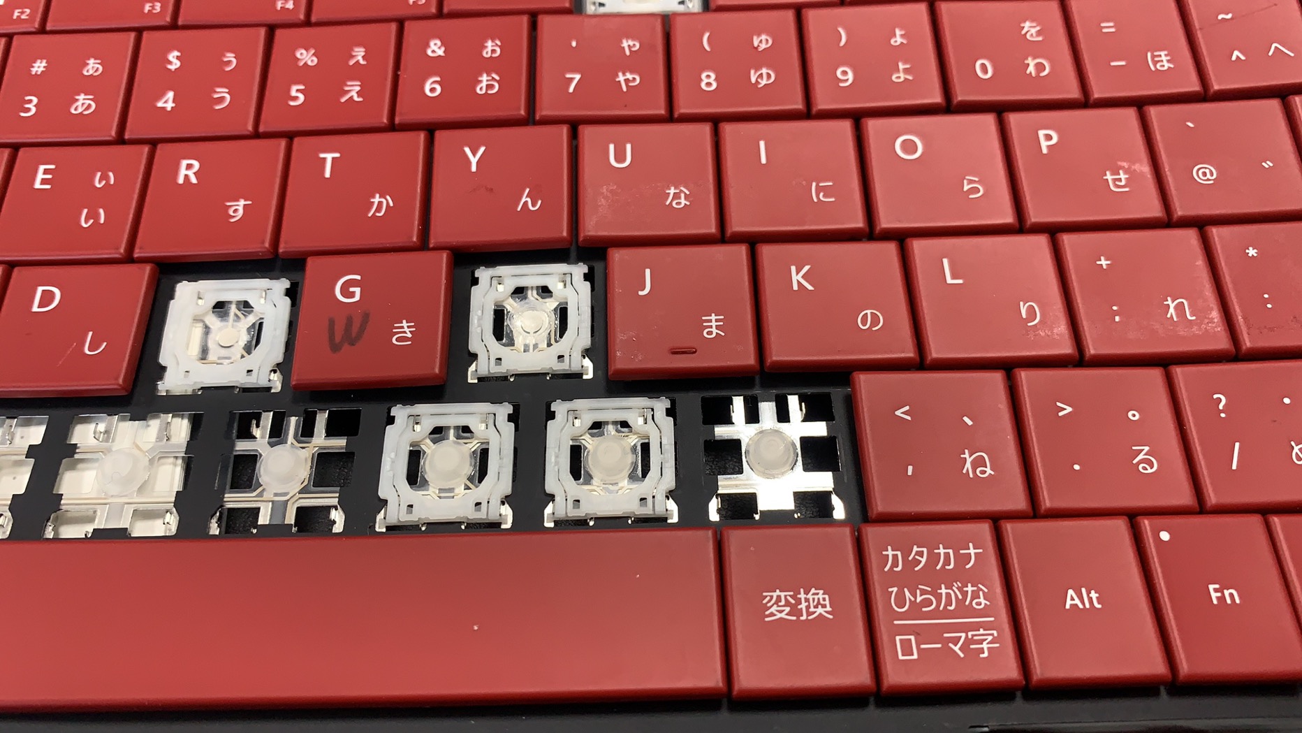 teclado de membrana de c&uacute;pula de goma