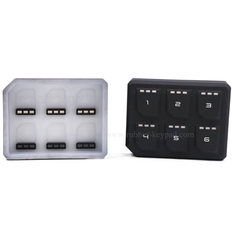 Teclado de bus CAN de silicona