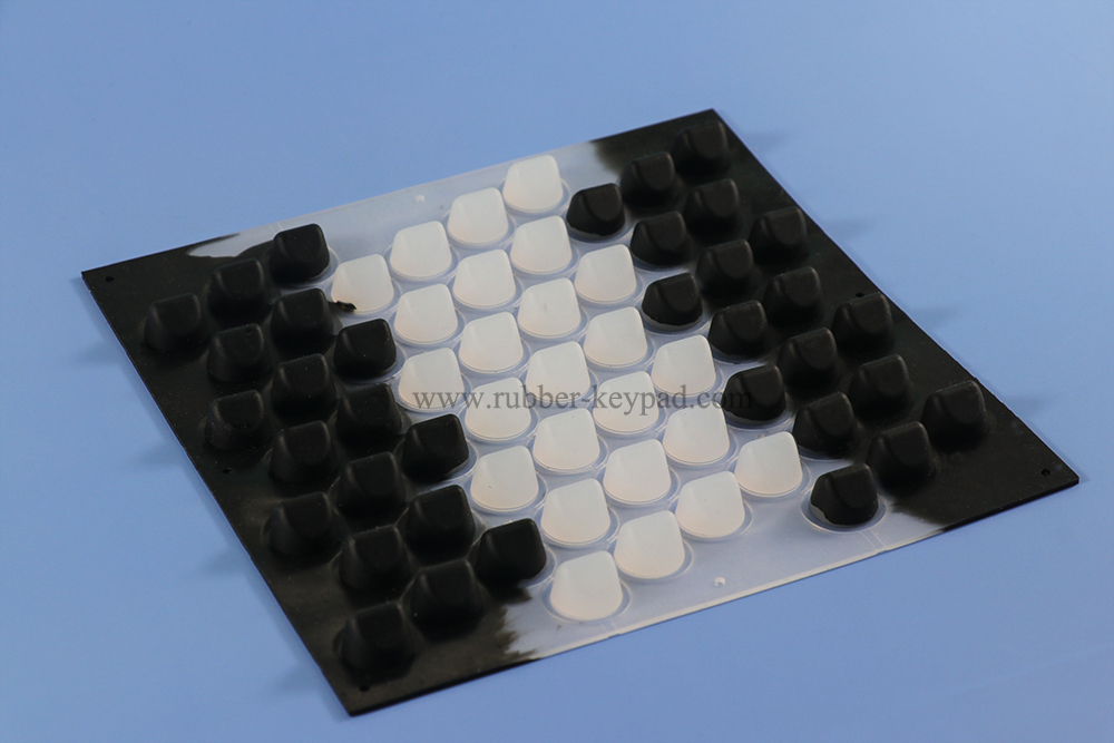 teclado de piano de goma