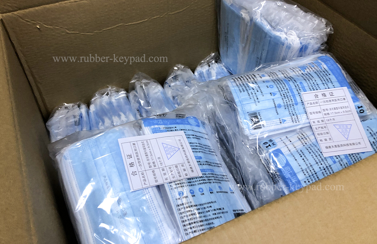 Donaci&oacute;n de mascarilla desechable