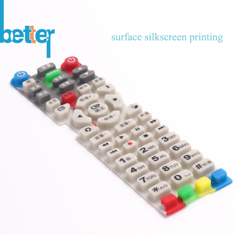 teclado de goma 7 ..