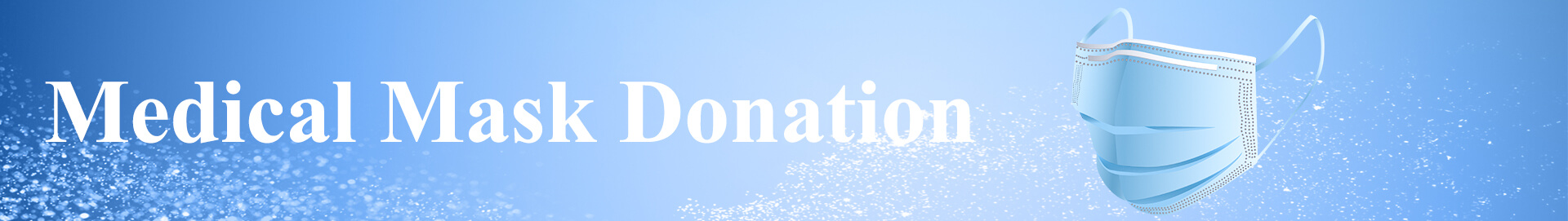 Donaci&oacute;n de mascarilla m&eacute;dica