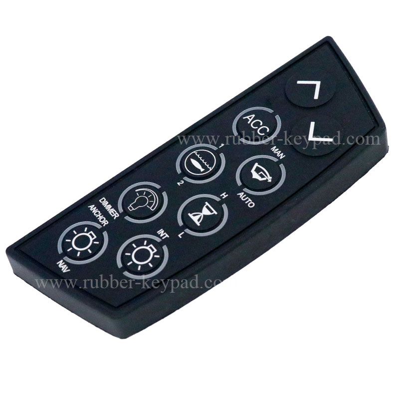 Teclado de bus CAN de silicona
