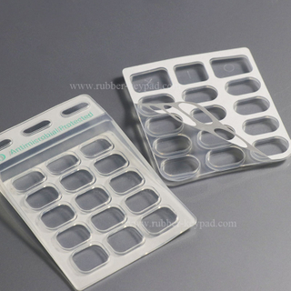 Cubierta de teclado antimicrobiana
