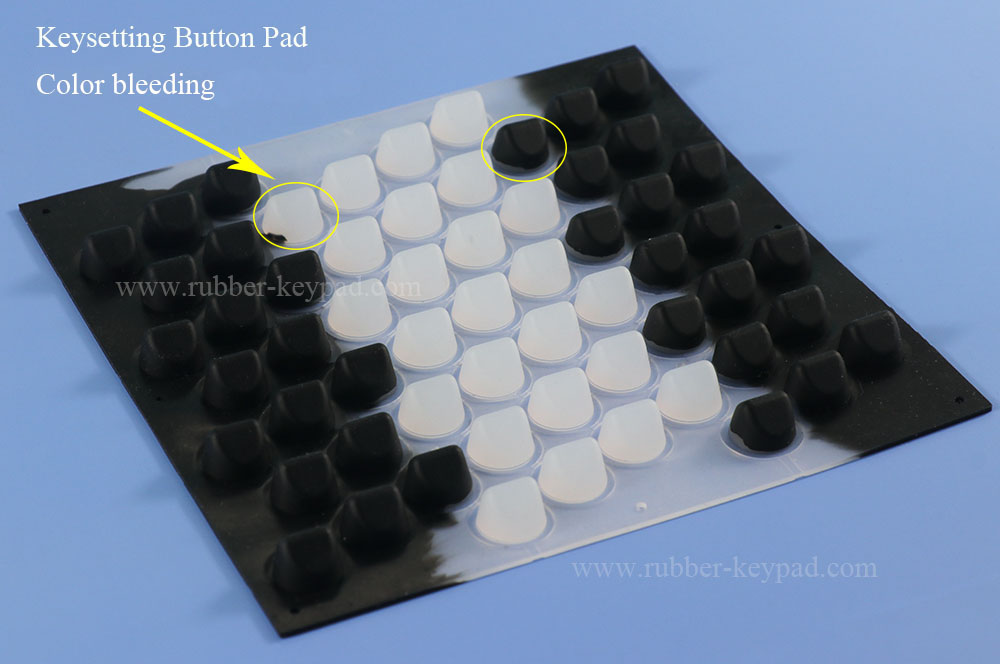 Sobremoldeo de botones de goma