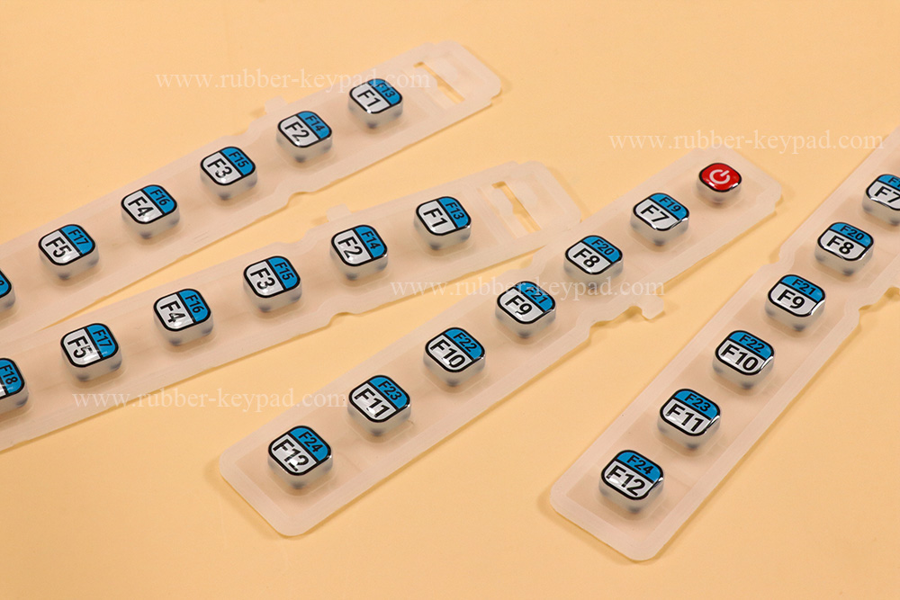 epoxy resion coated keymat tapete de teclado recubierto de resina epoxi