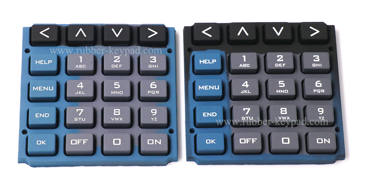 Teclado de silicona con grabado l&aacute;ser