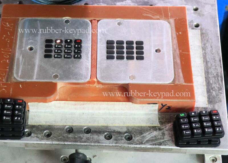 Teclado de silicona con grabado l&aacute;ser